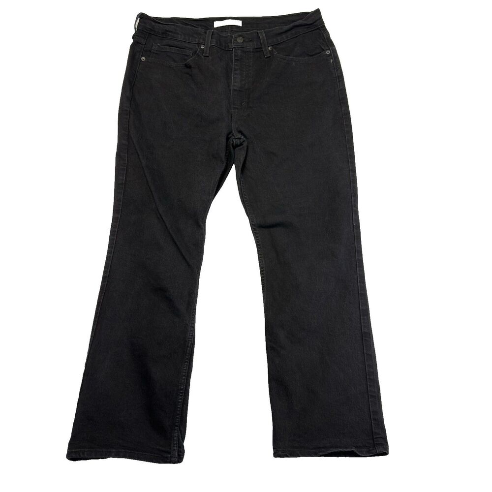 Signature By Levis Jeans Mens‎ 36x30 (37x29 fit) Black Denim Straight Stretch